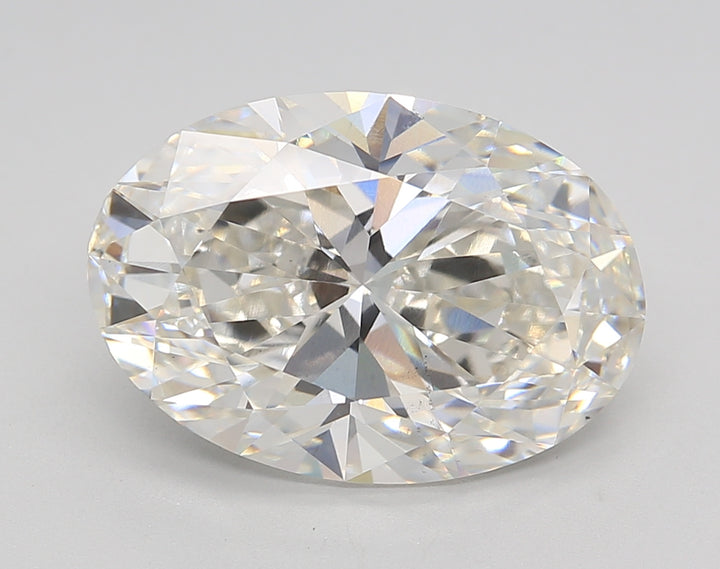 5.67 CT G Color VS2 OVAL CUT DAIMEND -BALLAND - IGI معتمد