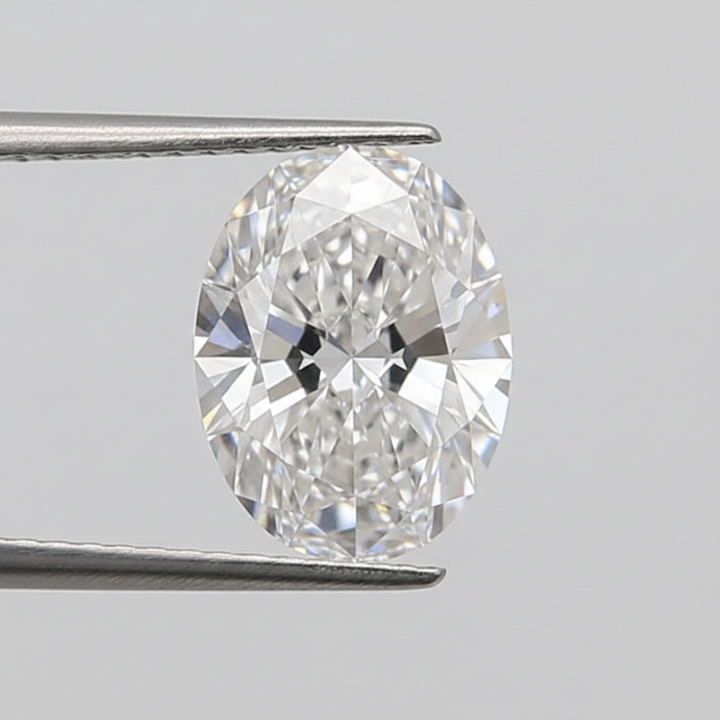 1.18 Carat Oval Cut Lab Grown Diamond, VS2/E