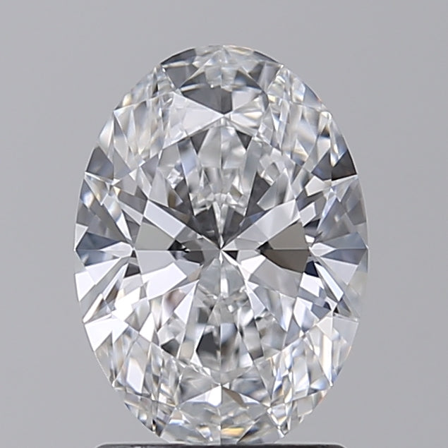 1,55 CT D Колір VVS1 Oval Cut Lab -вирощений алмаз - сертифікований IGI