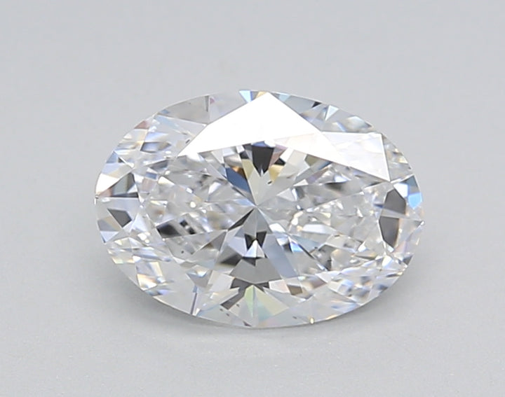 1.04 CT D Farge VS2 Oval kuttet lab -dyrket diamant - IGI -sertifisert