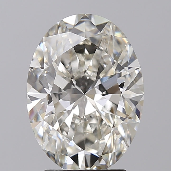 3.1 CT G Color VVS2 OVAL CUT DAIMEND -BALLAND - IGI معتمد