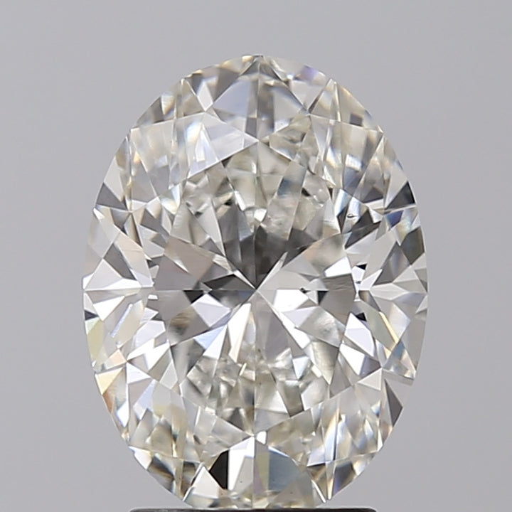 3.01 CT G Color VS1 OVAL CUT PRACENT Diamond - IGI معتمد