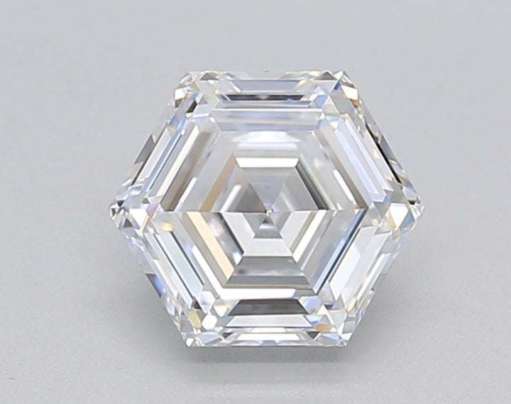 1,08 CT D Color VS1 Hexagonal Cut Lab -вирощений Diamond - gia сертифікований