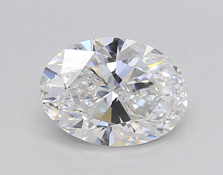 1.06 CT D COLOR VVS2 OVAL CUT DAIMENT -BULLED - IGI معتمد