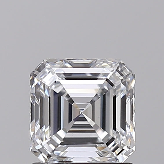 1.41 CT E Warna VS2 Square Emerald Cut Lab -Grown Diamond - IGI Certified