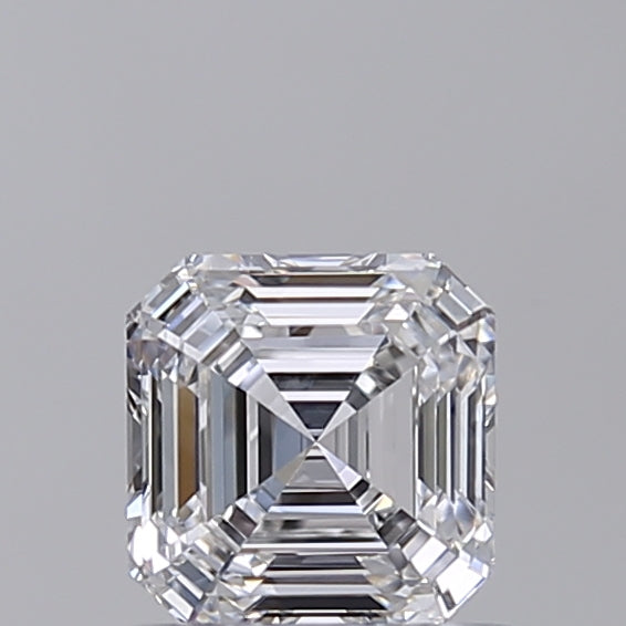 0,95 ct E warna VVS2 Square Emerald Cut Lab -Didahir Berlian - Bersertifikat IGI