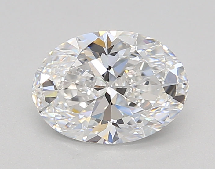 IGI Certified Oval Lab Grown Diamond - 1.00 CT, D Color, VVS2 Clarity