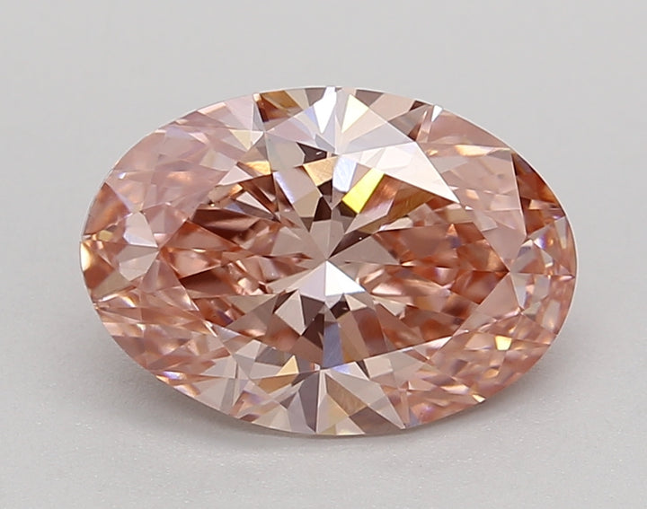 2.23 CT Fancy Fancy Pink Color VS1 Oval Cut Progning Diamond - IGI معتمد