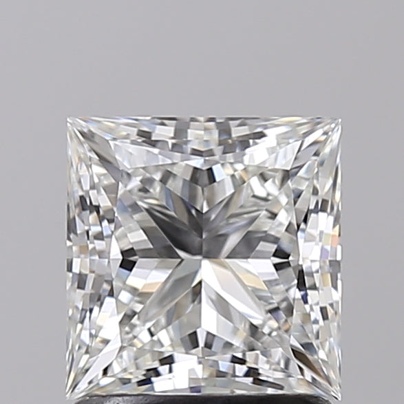 1,51 CT F Color vs1 Princess Cut Cut Lab -Laber Diamond - IGI сертифікований