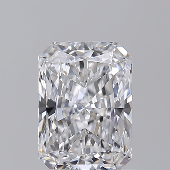 1.01 CT D Color VVS2 Radiant Cut Lab-Grown Diamond - IGI Certified