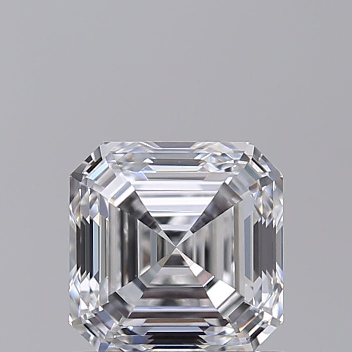 1.03 CT D COLOR VVS1 Square Emerald Cut Cut -bold -busted - IGI معتمد