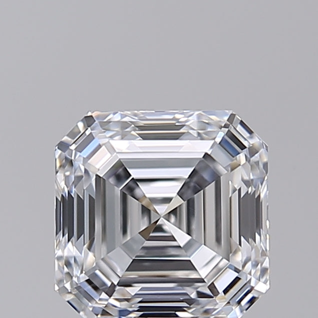 1.01 CT D Warna VVS1 Square Emerald Cut Lab -Grown Diamond - IGI Certified