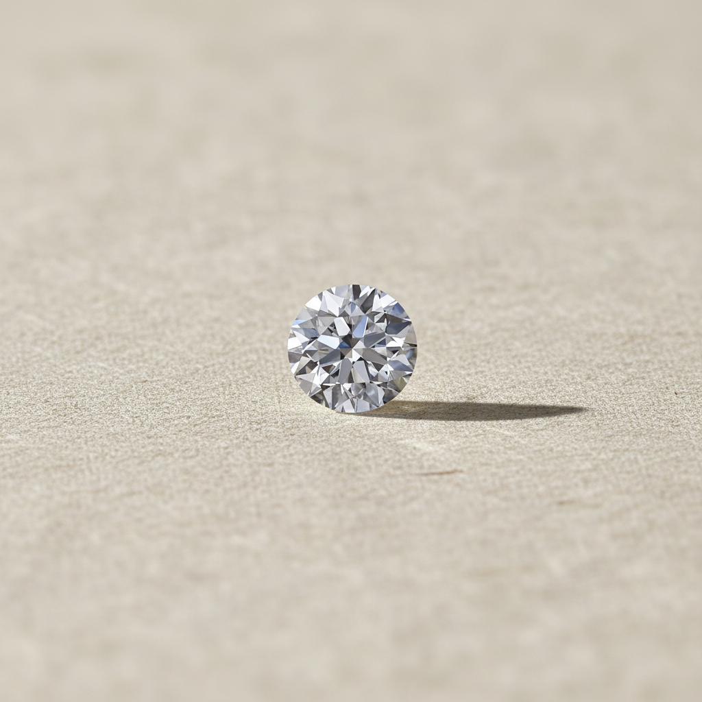 0.30 Carat Round E VS1 HPHT Lab Grown Diamond Excellent Cut IGI Certified
