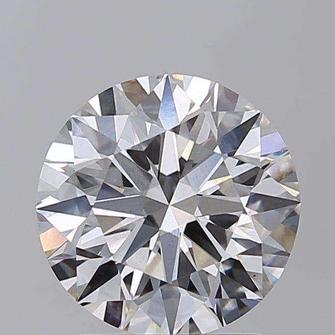 2,22 CT F Color VS1 Круглый срез, выращенные в лаборатории алмаза - IGI, сертифицированный