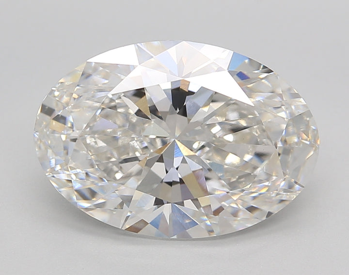 5.2 ct f color VVS2 Oval Cut Diamond -bold -bold - IGI معتمد