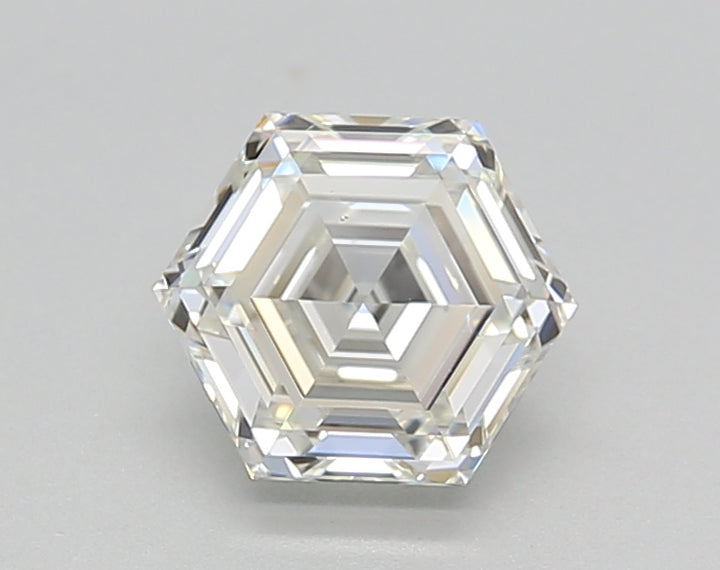 1.01 CT H COLOR VS2 Hexagonal Cut Prable Diamond - Variation Certified