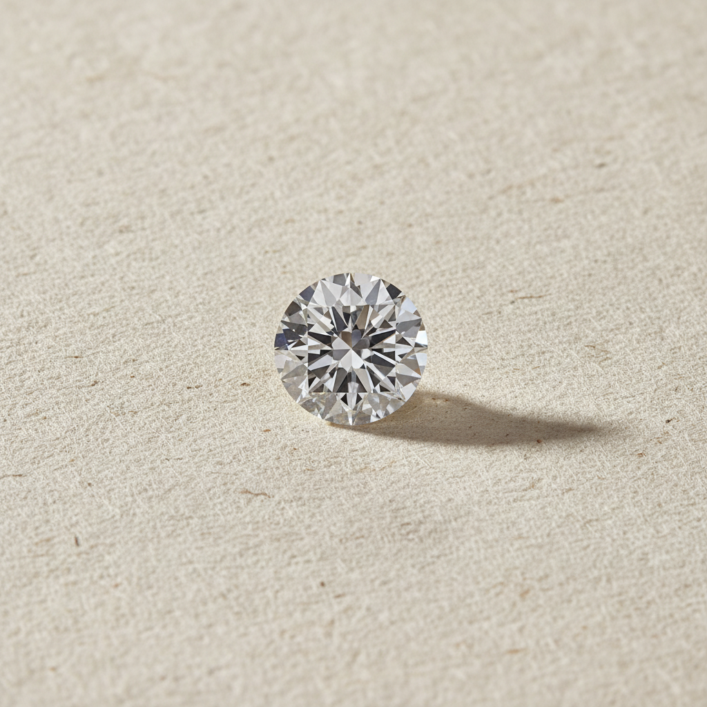 0.30 Carat Round E VS2 HPHT Lab Grown Diamond Excellent Cut IGI Certified