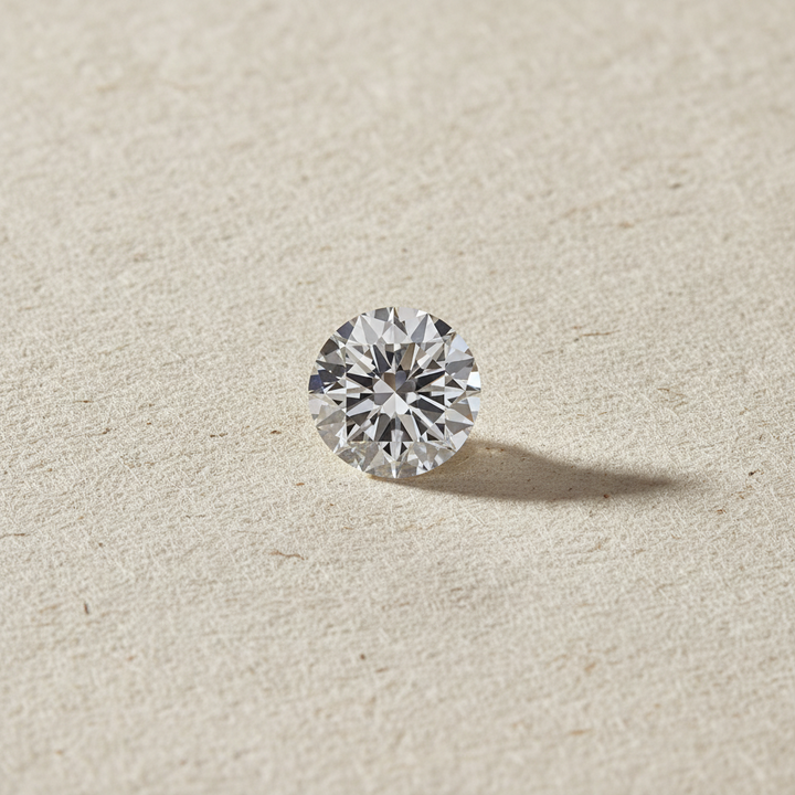 0.30 Carat Round E VS2 HPHT Lab Grown Diamond Excellent Cut IGI Certified