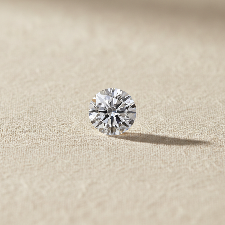 0.30 Carat Round E VVS2 HPHT Lab Grown Diamond Very Good Cut GIA Certified