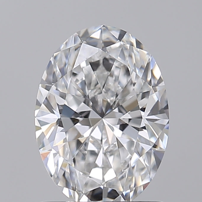 1,02 CT D Barva VVS2 OVAL CUT LAB -pěstovaný diamant - IGI Certified