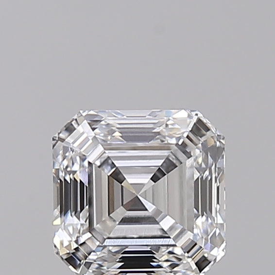 1,0 CT E cor VVS2 Square Emerald Cut Lab cultivado Diamond - Variação Certificada