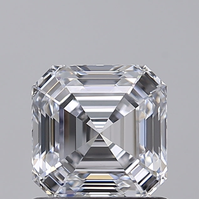 1,0 CT E cor VVS2 Square Emerald Cut Lab cultivado Diamond - Variação Certificada