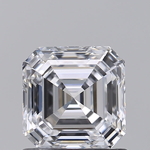 1.02 CT E Warna VS1 Square Emerald Cut Lab -Grown Diamond - Variasi Bersertifikat