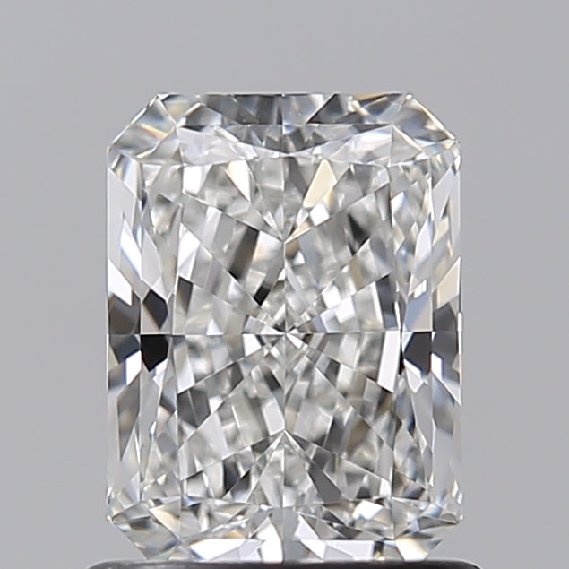 1.02 CT G Warna VS1 RADIANT CUT LAB DIAMOND - VARIASI BERSISI