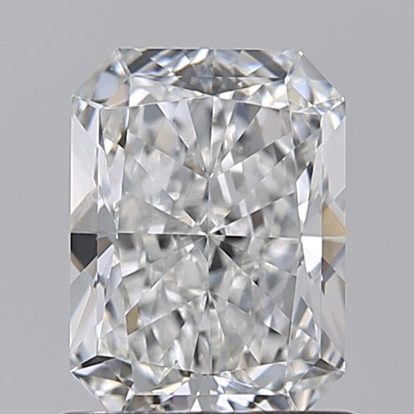 1,0 ct e väri VVS2 Radiant Cut Lab -kasvatettu timantti - IGI -sertifioitu