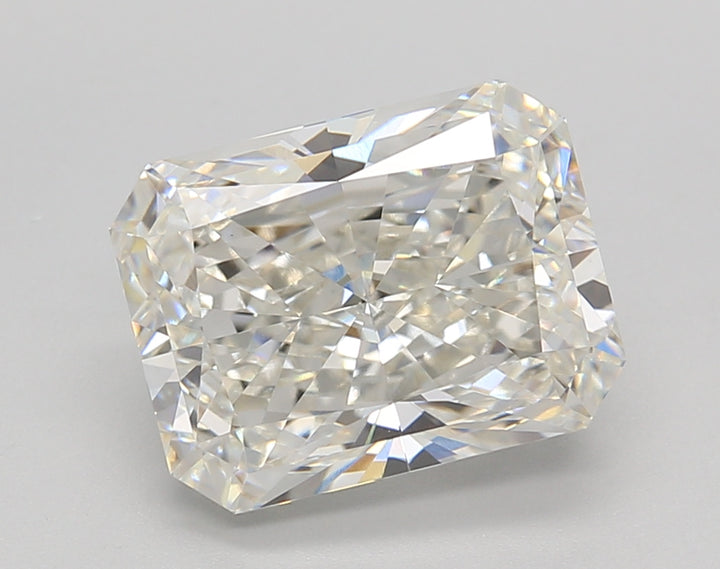 3,75 ct g väri VVS2 Radiant Cut Lab -kasvatettu timantti - IGI -sertifioitu