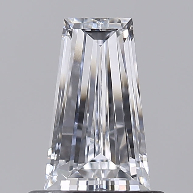 0,75 ct E -Farbe VS1 Tapered Baguette geschnittene Diamant -Variation zertifiziert