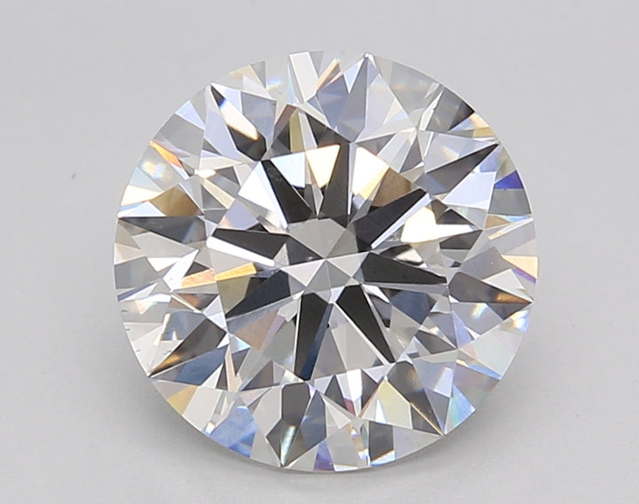 3.04 CT FカラーVS2ラウンドカットラボで栽培されたダイヤモンド - バリエーション認定