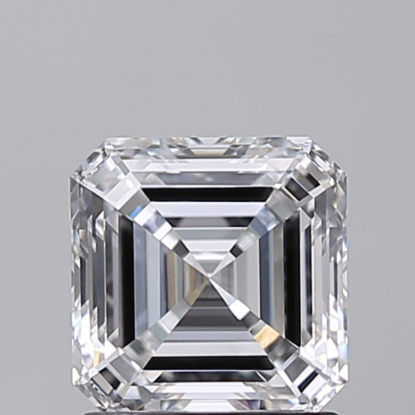 1,51 CT E barva VVS2 Square Emerald Cut Lab -pěstovaný diamant - variace certifikována