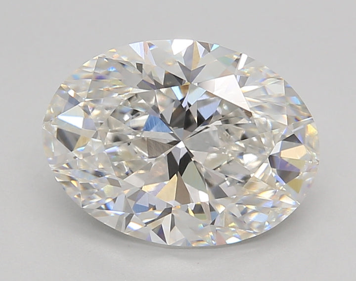 3.01 CT F COLOR VVS2 OVAL CUT DAIMENT -BALLAND - IGI معتمد