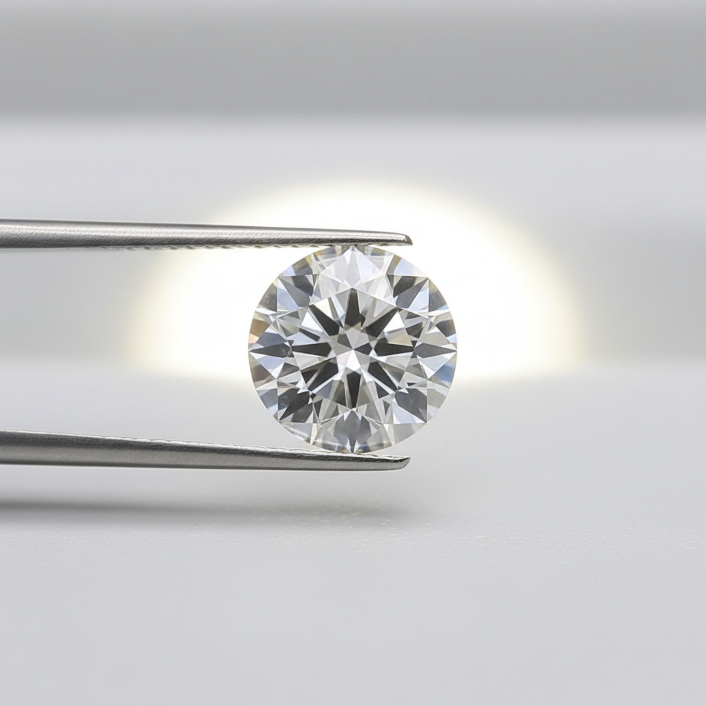 IGI Certified 2.84 Ct G Color VVS2 Round CVD Lab Grown Diamond