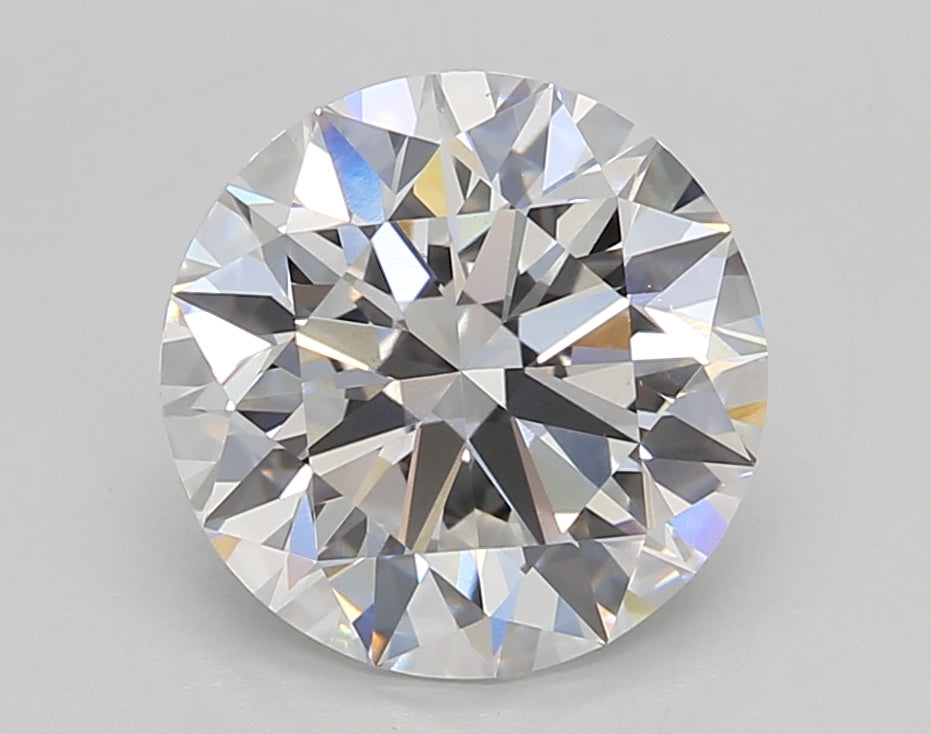 3,01 CT E color vvs2 redondo diamante cultivado em laboratório - certificado IGI