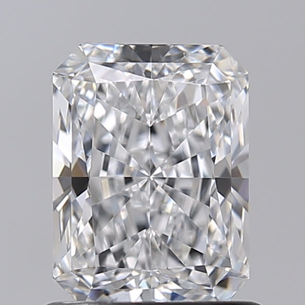 1,0 ct D warna VVS2 Radiant Cut Lab -Grown Diamond - IGI Certified