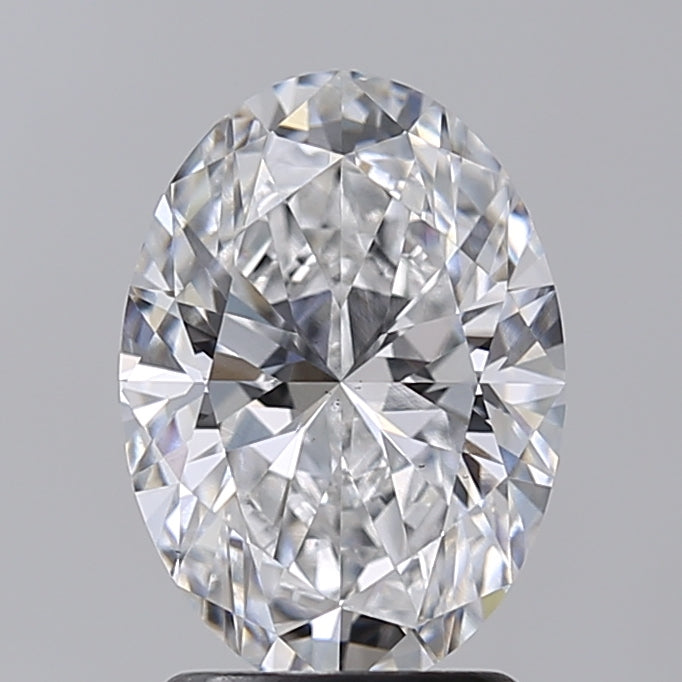 2.02 CT D Color VS1 OVAL CUT PRANCHED Diamond - IGI معتمد