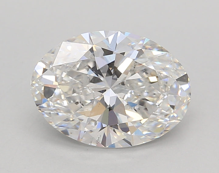 2.01 CT E COLOR VS2 OVAL CUT PRACKNED Diamond - IGI معتمد