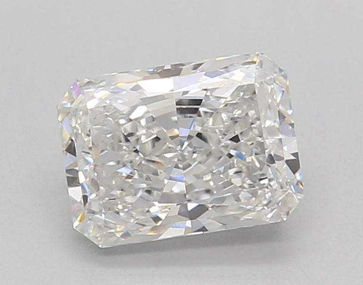 1.47 CT F COLOR VS1 Radiant Cut Practing Diamond - IGI معتمد