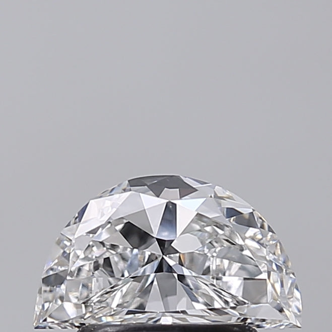 0.95 CT E Color VS1 Half Moon Cut Lab-Grown Diamond - Variation Certified