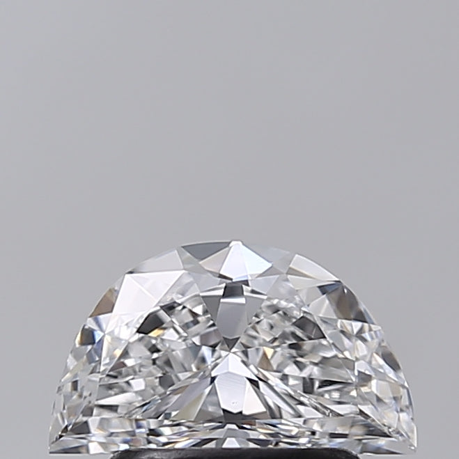 0,93 ct e farge vs1 Half Moon Cut Lab -dyrket diamant - Variasjonssertifisert