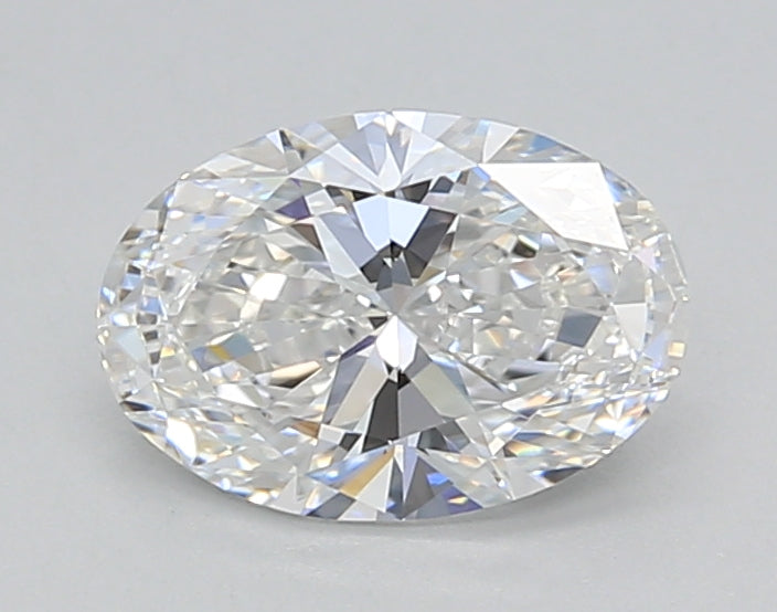 1.02 CT D Farge VVS2 Oval kuttet lab -dyrket diamant - IGI -sertifisert