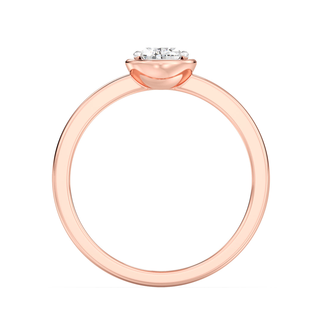 0.50 ct Pear-cut Solitaire Ring