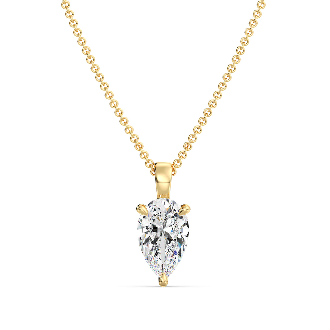 pear-cut-lab-grown-diamond-solitaire-pendant-yellow-gold