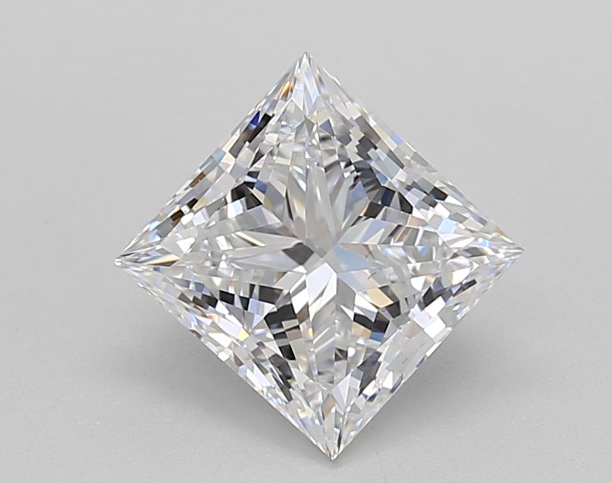 Princess Cut 1.51 CT Lab-Grown Diamond (VS2, D Color)