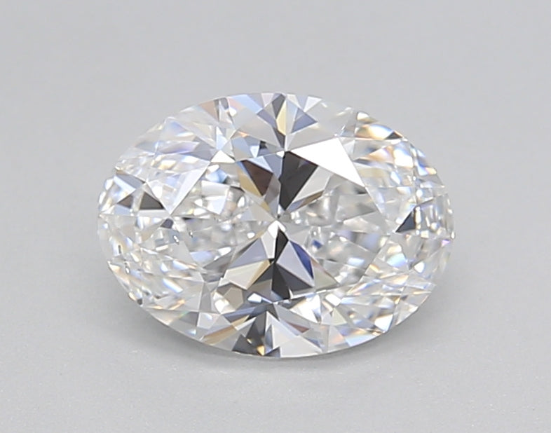 Diamante cultivado en laboratorio ovalado de 1,00 quilates con certificación IGI radiante, claridad VS2, color D