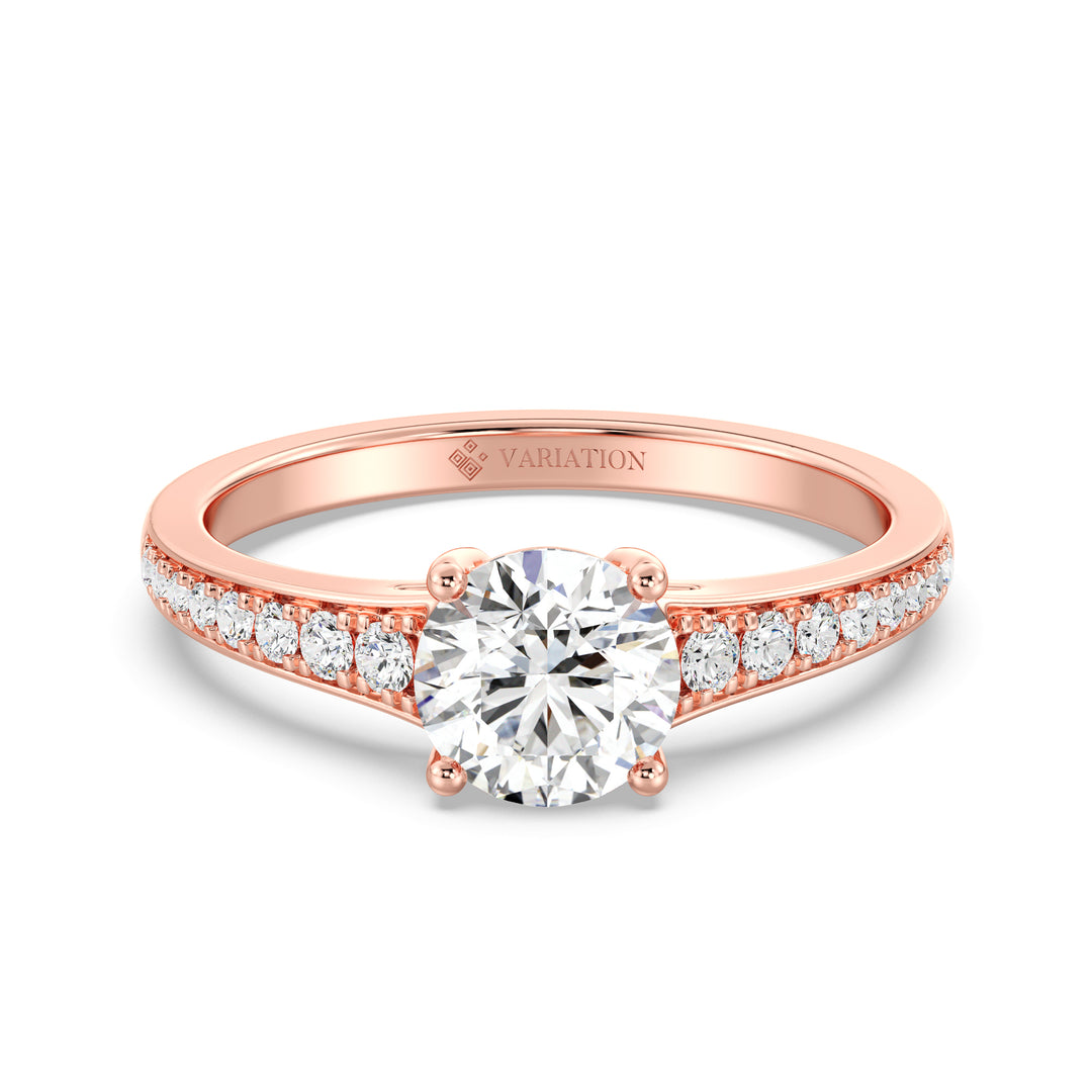 1 ct Round Solitaire Diamond Ring
