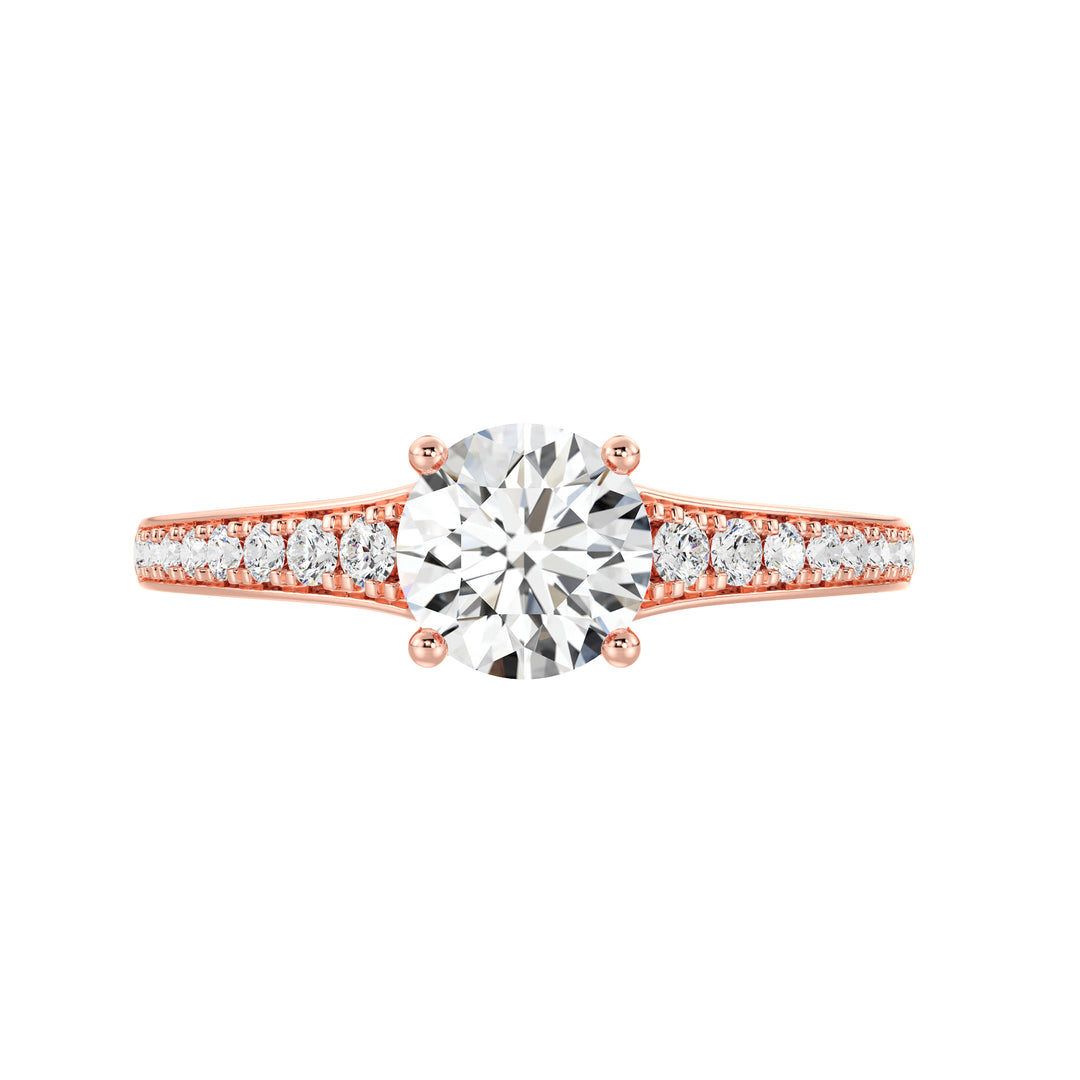 1 ct Round Solitaire Diamond Ring