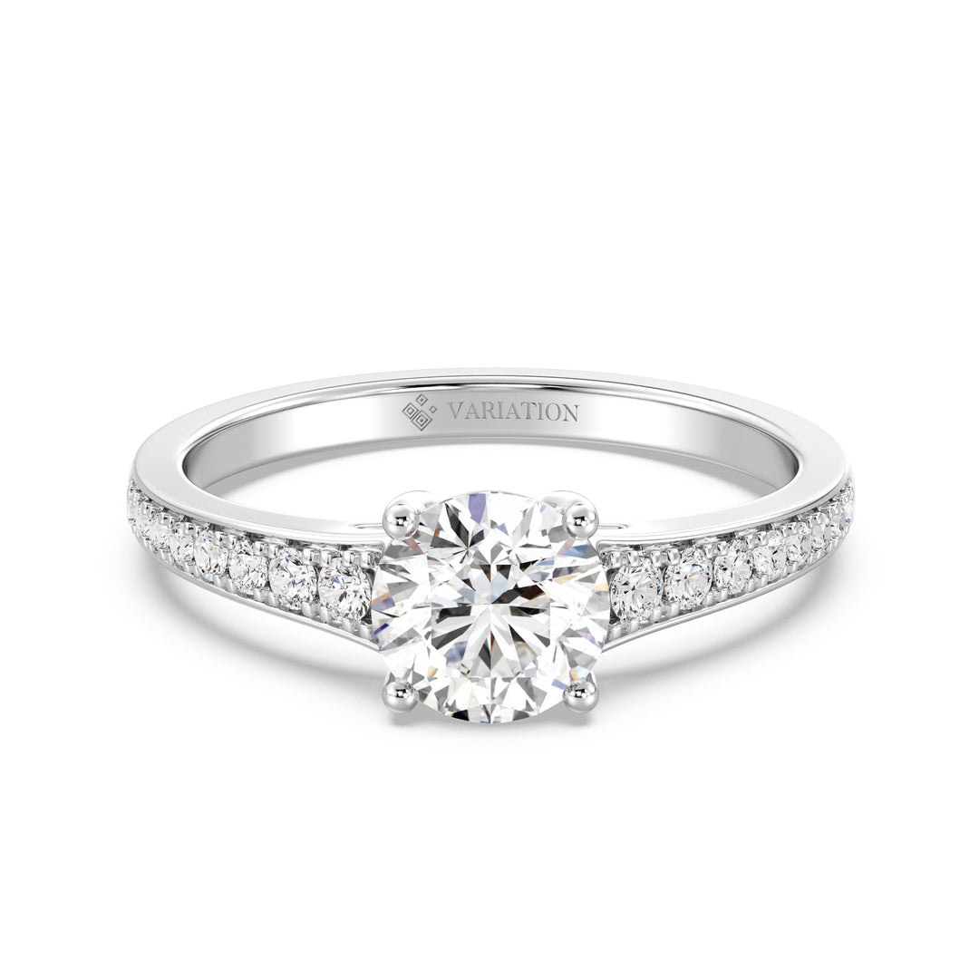 1 ct Round Solitaire Diamond Ring